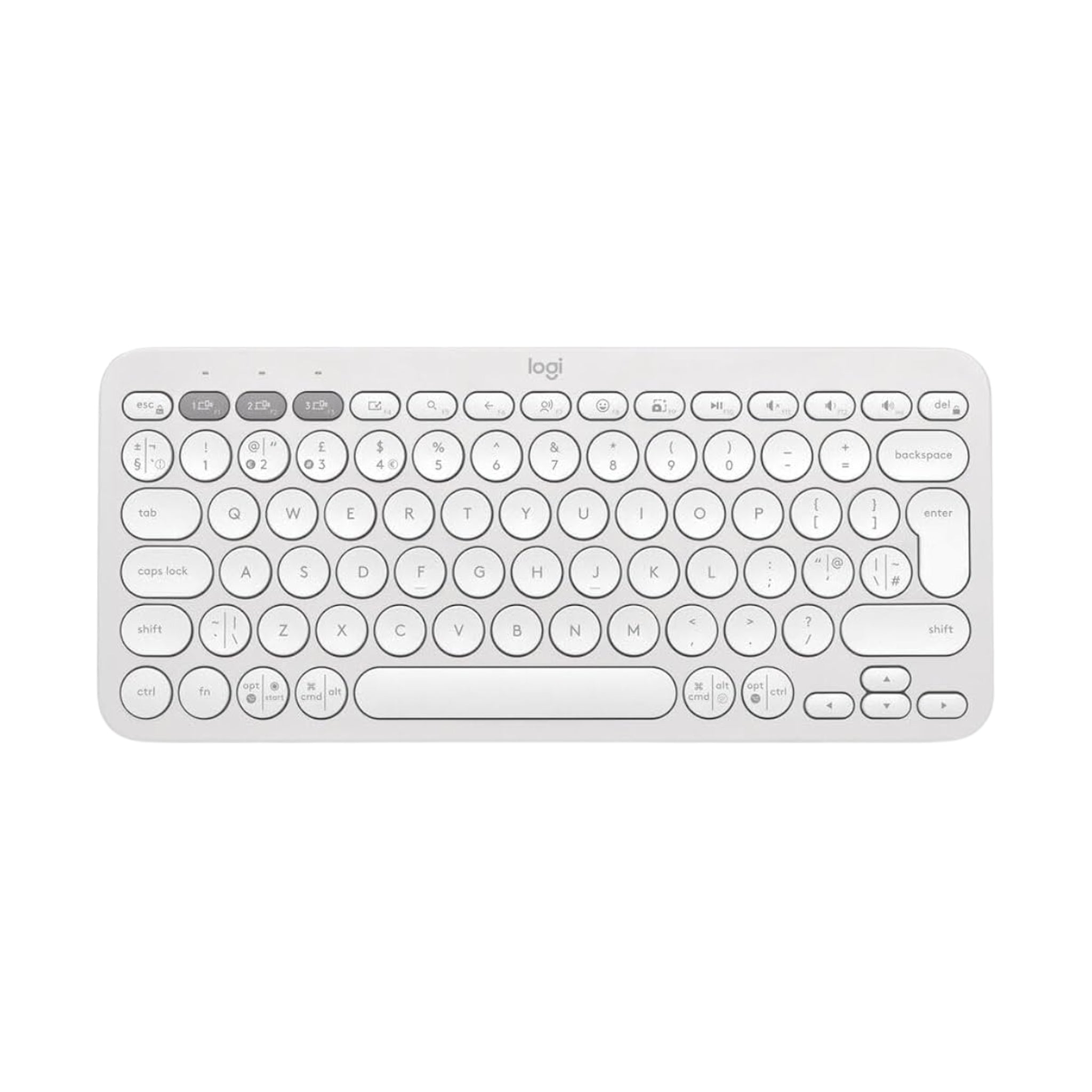 Logitech Pebble Keys 2 K380s white